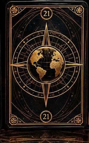 Agenda 21 tarot card artwork