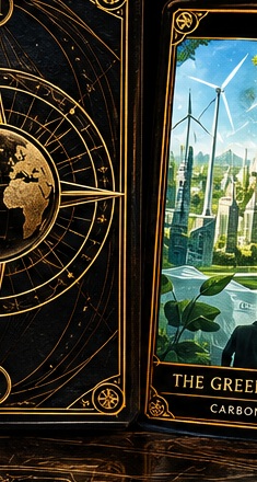 The Digital Cage tarot card artwork